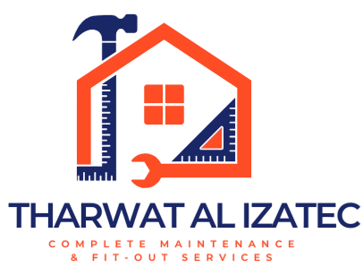 Black and Blue Flat Illustrative House Repair Service Logo-Photoroom